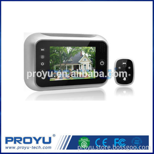 High quality Night vision function silver Digital Door Peephole Viewer